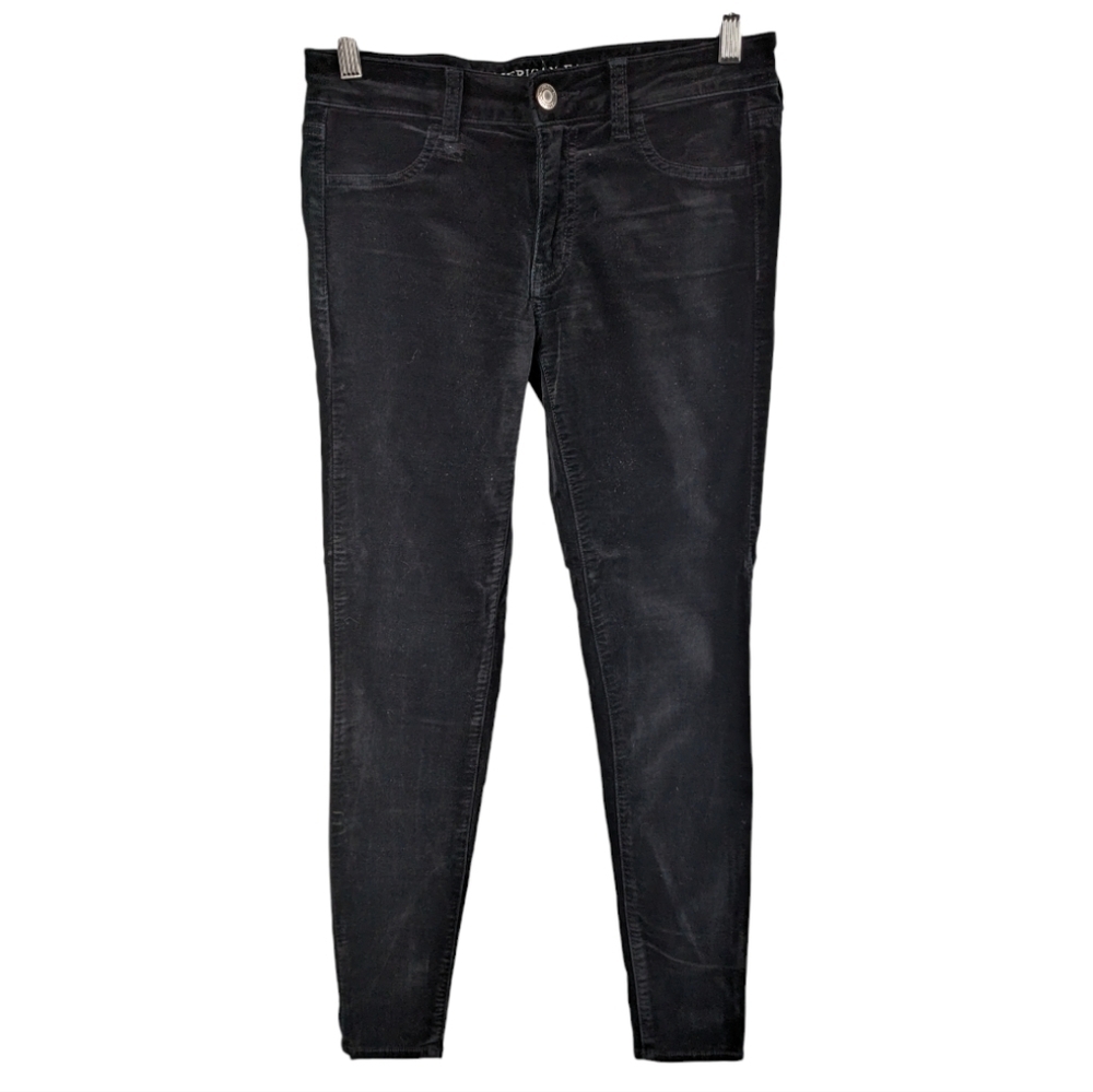 AE Velvet Jegging Style Pants Sz 4R
